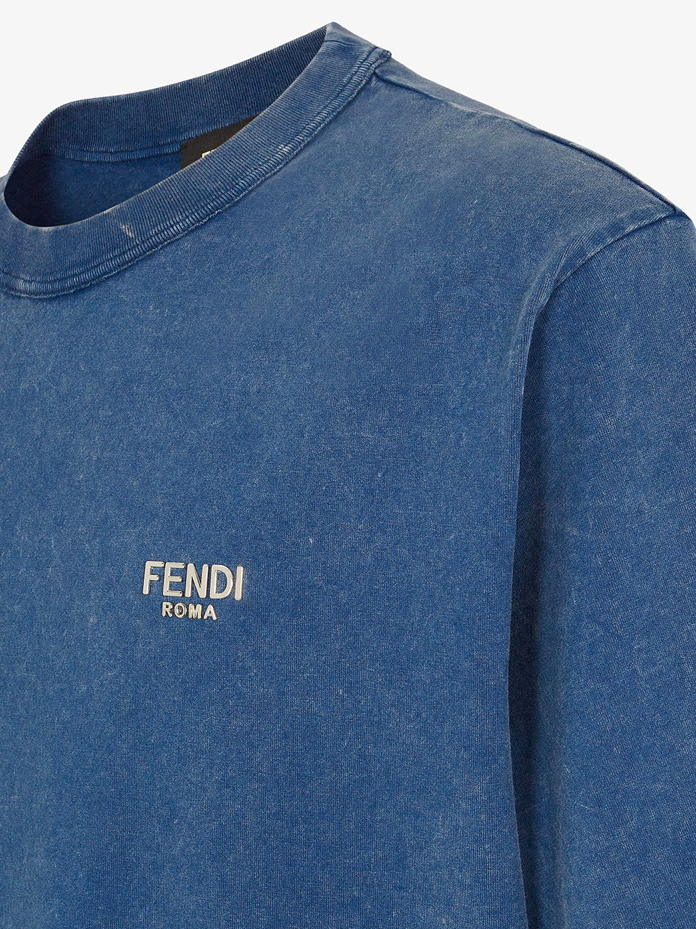 FENDI T-shirts and Polos Blue FY1217APMEF0QC7