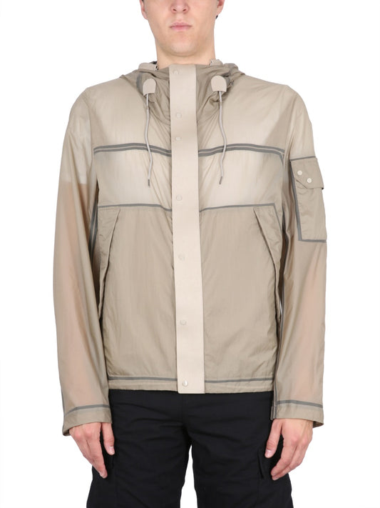 Ten c COMBO BONDED ANORAK JACKET 23CTCUC11001A06048903