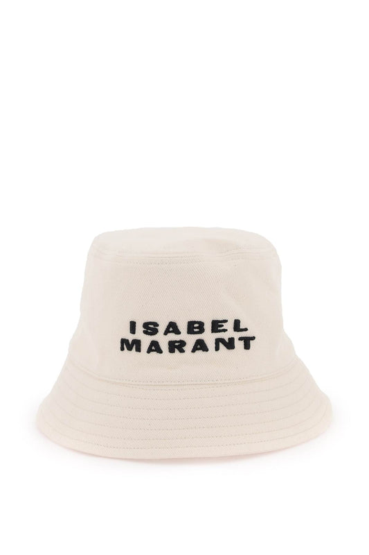 Isabel Marant embroidered logo bucket hat CU001XFAA2C08AECBK