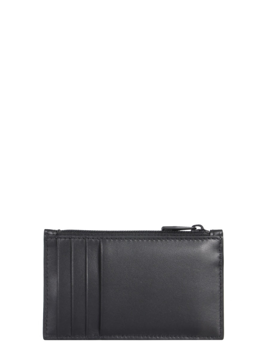 Alexander McQUEEN CARD HOLDER WITH ZIP 6831171NT0B1070