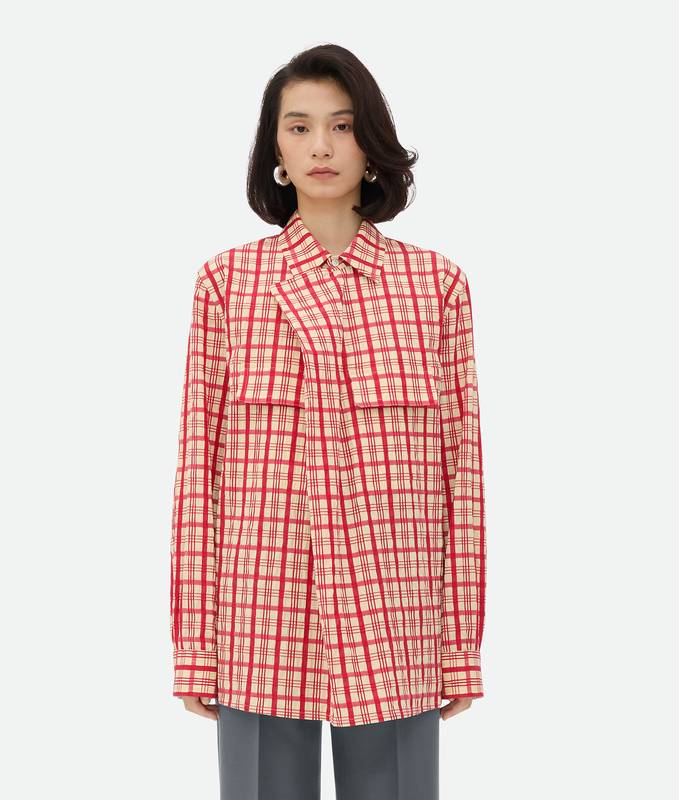 Bottega Veneta Shirts Red 810629V4YQ19364