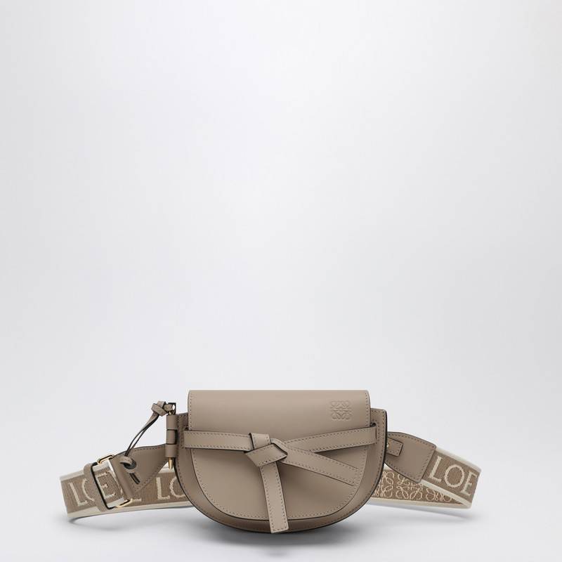 LOEWE Mini Gate Dual sand leather bag A650N46X13LEP_LOEW-2150