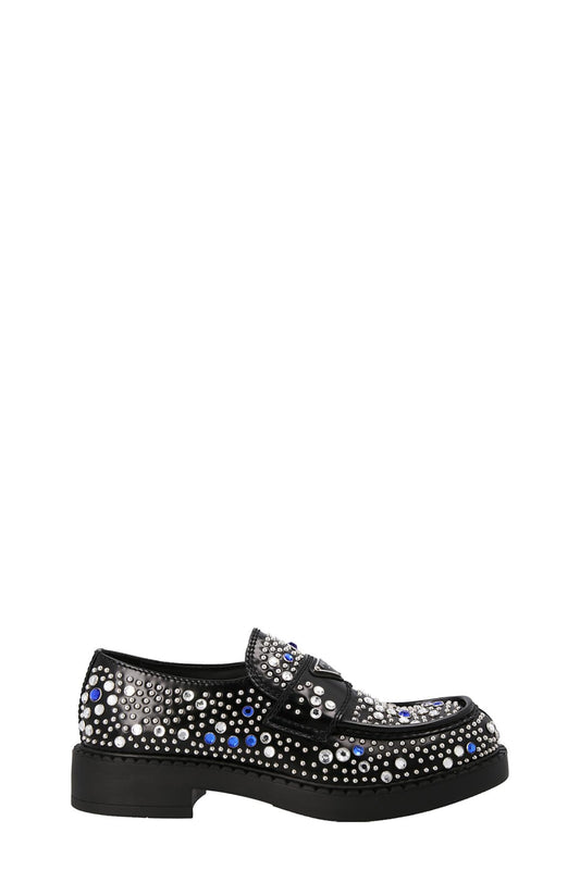 Prada SEQUIN STUD LOAFERS 2DE1273D30F0632