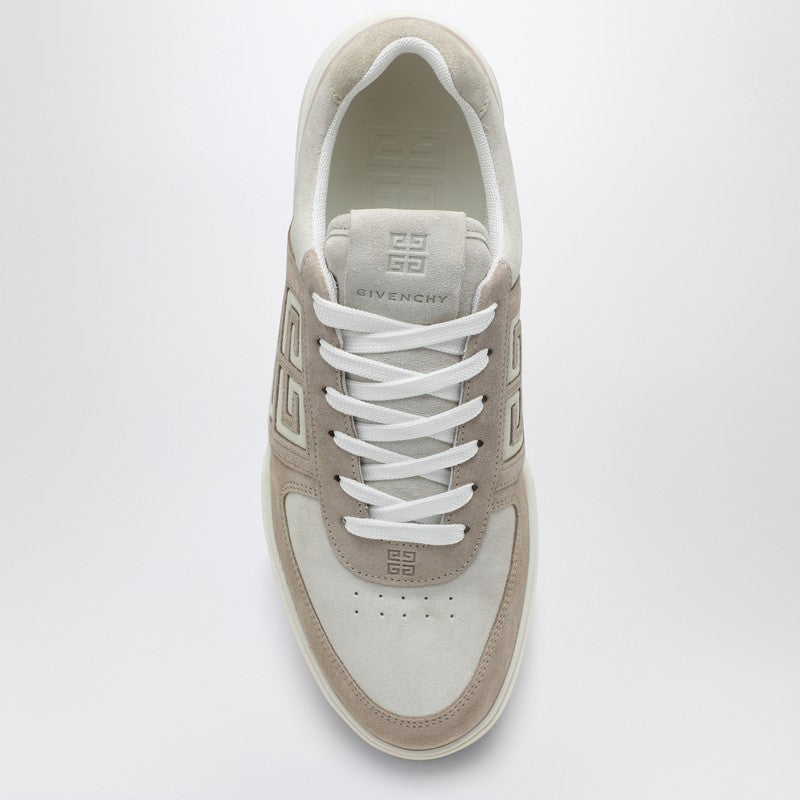 GIVENCHY Beige/white suede G4 Sneaker BE0030E21UP_GIV-291