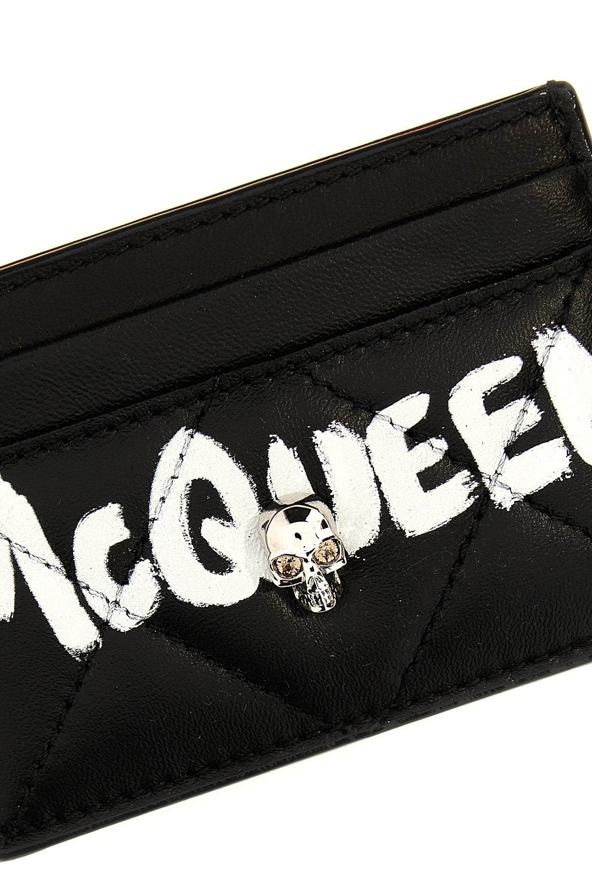 Alexander McQUEEN 'GRAFFITI' CARD HOLDER 632038C8Z571095