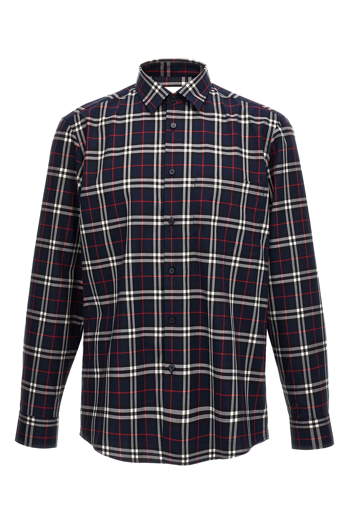 Burberry CHECK SHIRT 8073220NAVY