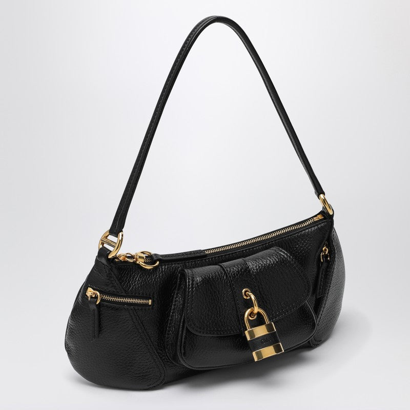 Chloé The 99 black grained leather bag CHC24AS710N84P_CHLOE-001