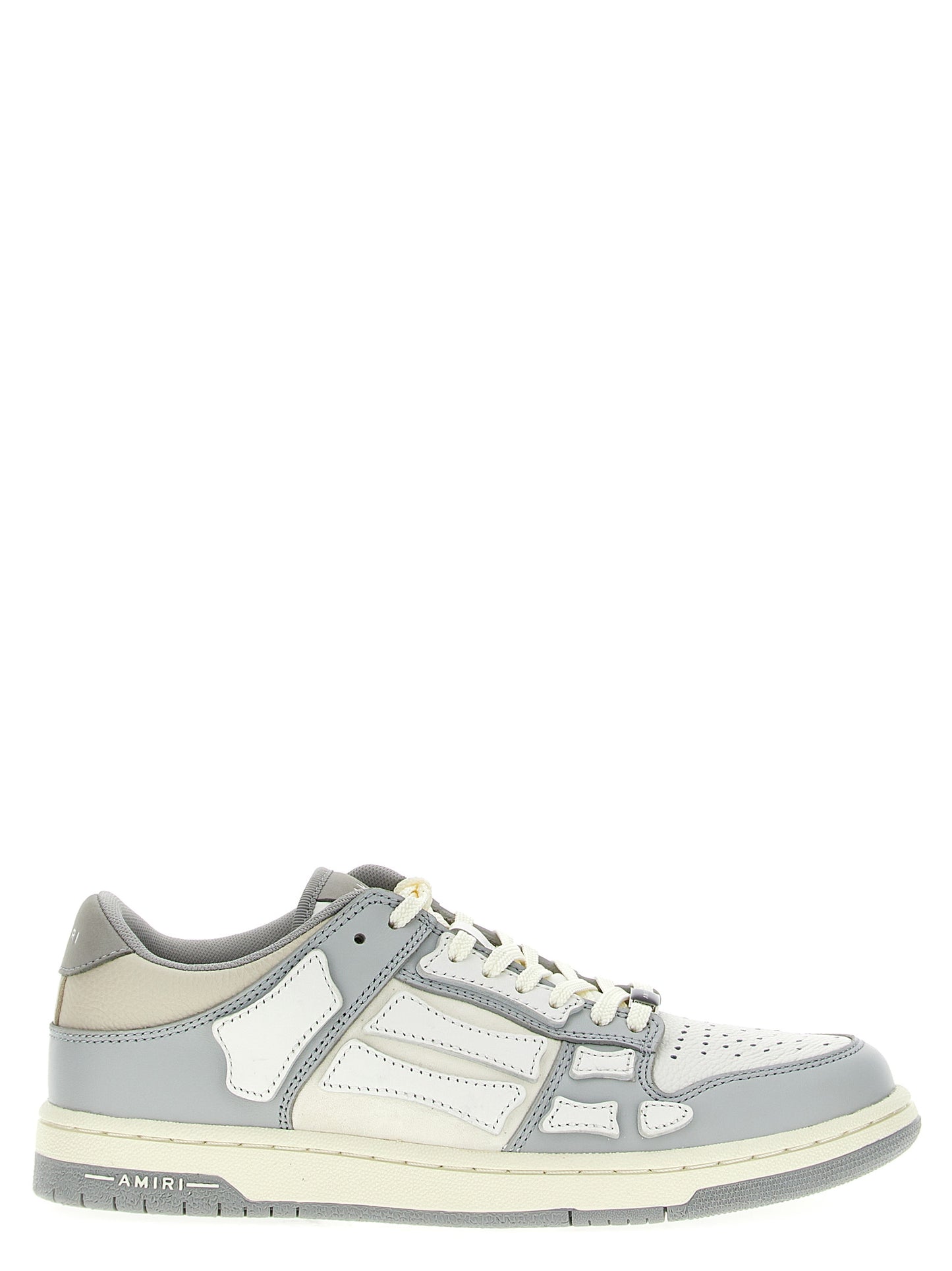 AMIRI 'SKEL TOP LOW' SNEAKERS AMFOSR1006GREY