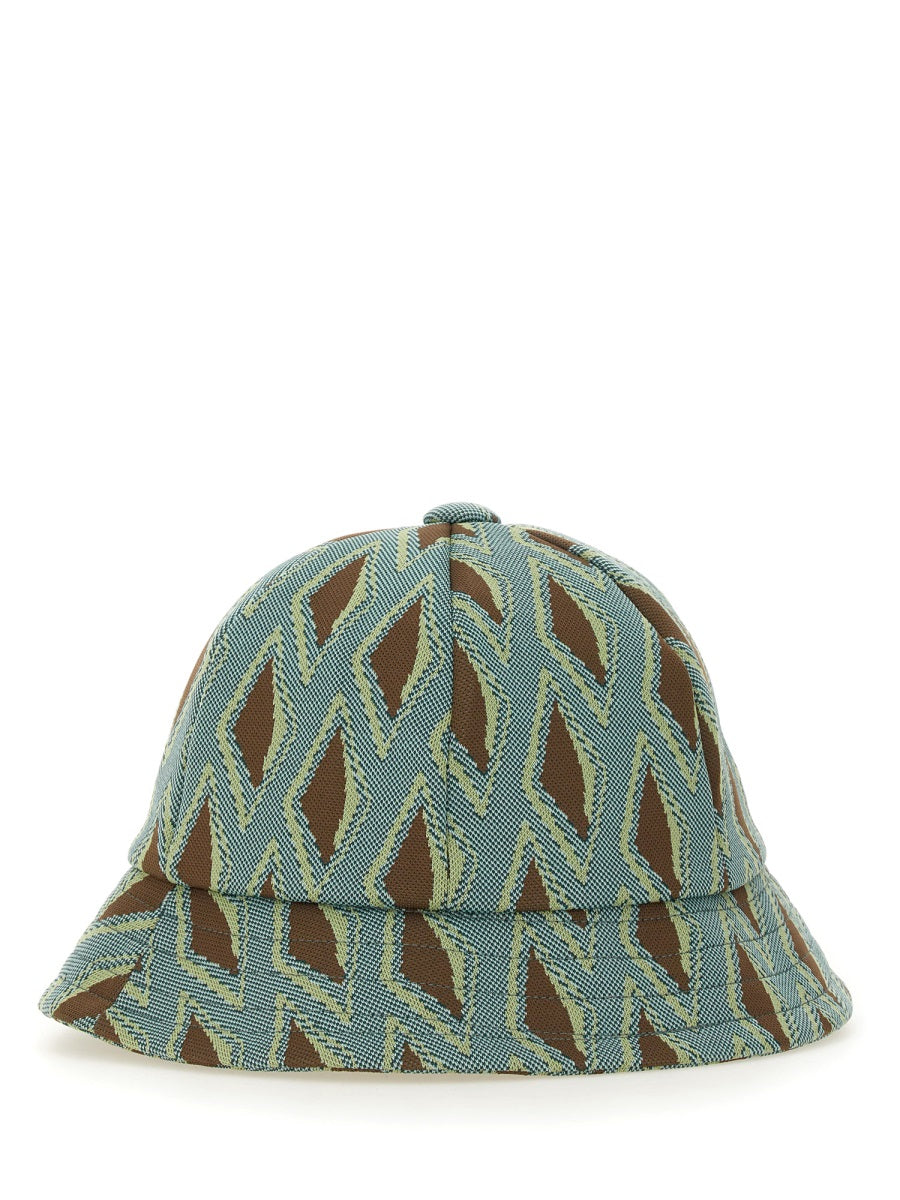 Needles HAT WITH PRINT OT053A-TURQUOISE