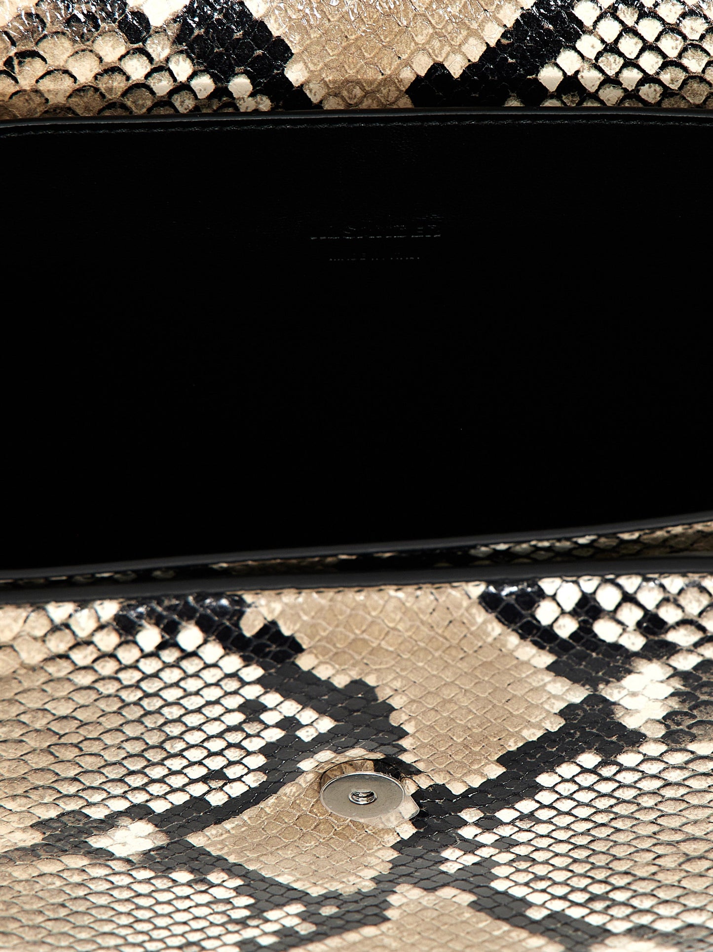 Jil Sander python leather coin shoulder bag with textured finish J07WG0055P6963242