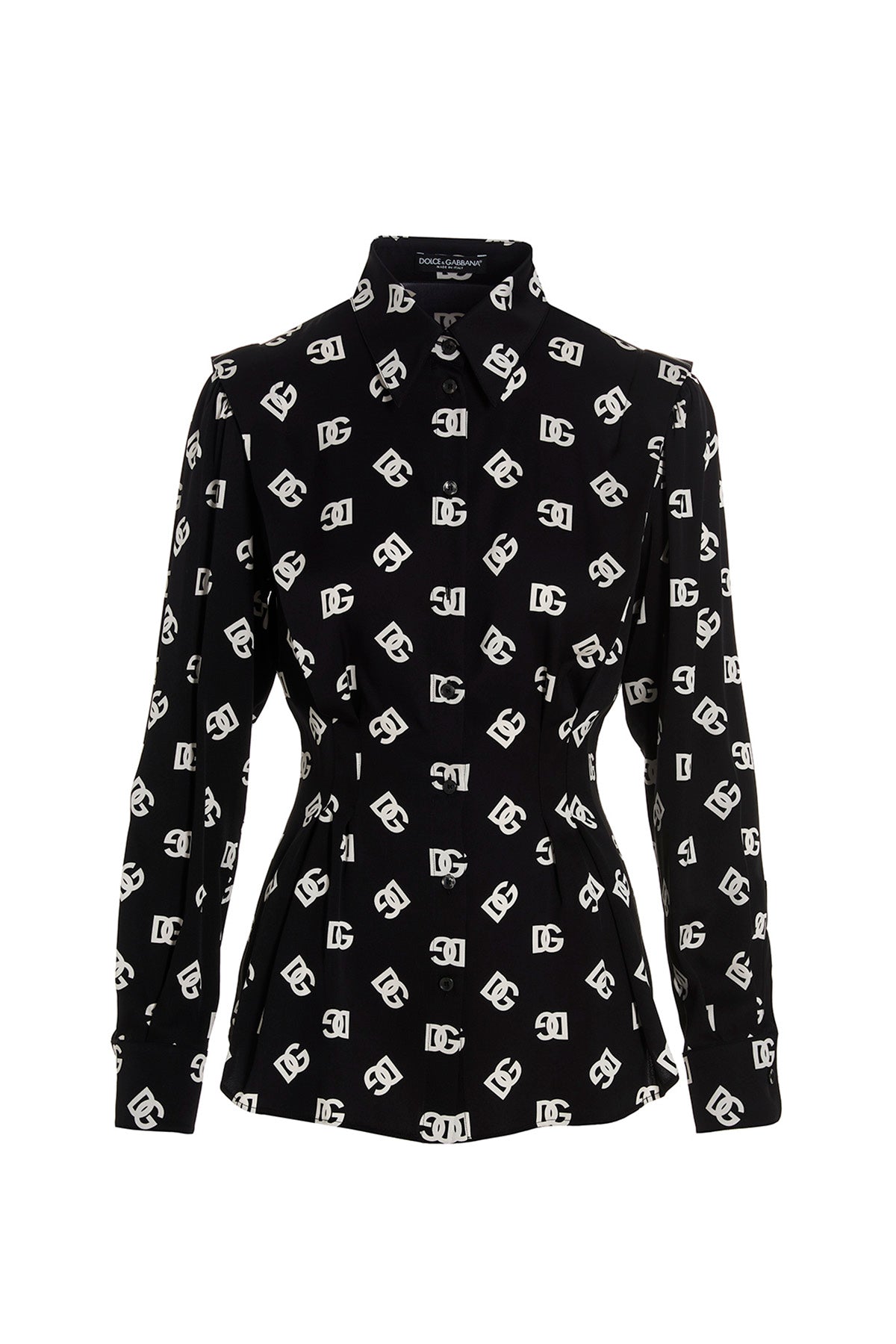 Dolce & Gabbana ALL-OVER LOGO SHIRT F5Q70TFSA4IHNVAA