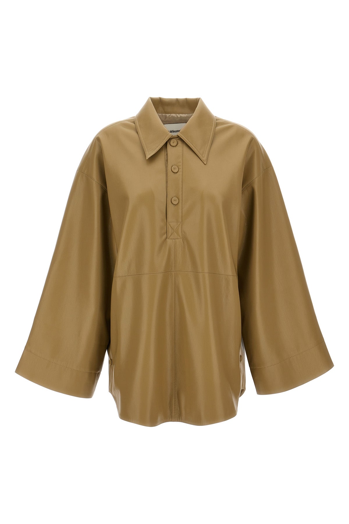 Nanushka 'CLARICE' BLOUSE NW23PFTP00565KHAKI