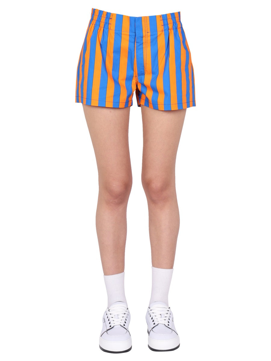 SUNNEI STRIPED PATTERN SHORTS  MRTWWBOT021WVN010OAS