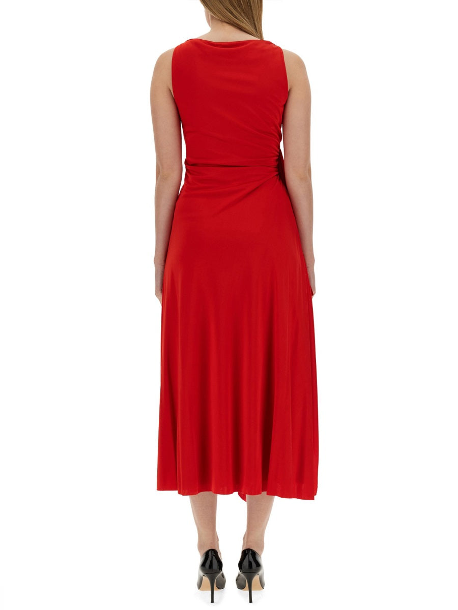 LANVIN DRESS WITH DRAPE RW-DR00374893-E24340