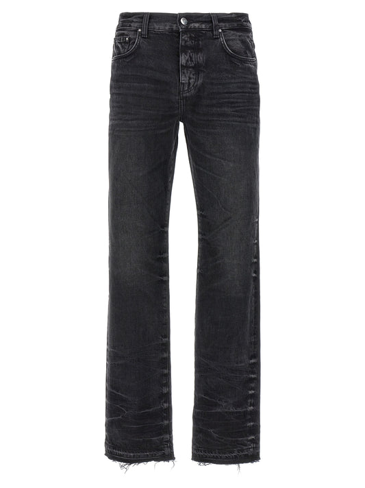 AMIRI 'RELEASE HEM' JEANS PS24MDF022FADEDBLACK