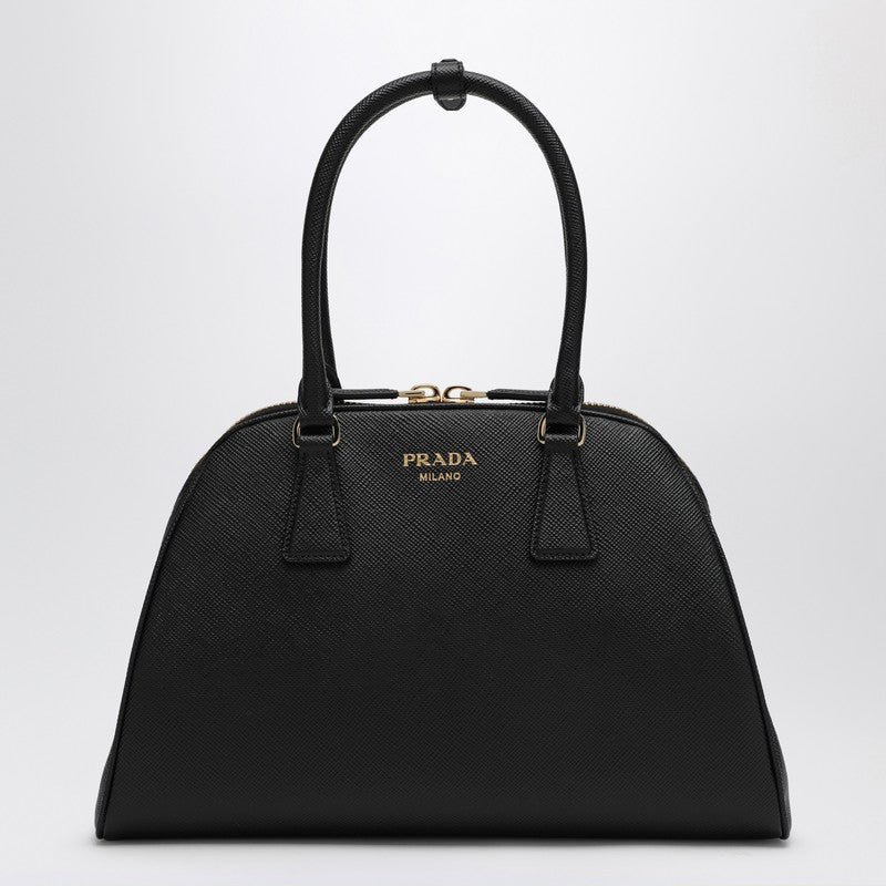 Prada Medium black bag in Saffiano 1BG537MOM2A4AP_PRADA-F0002