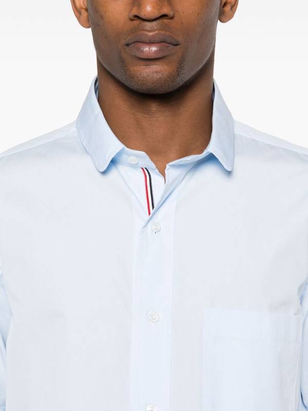 Thom Browne Shirts Clear Blue MWS322A03113480