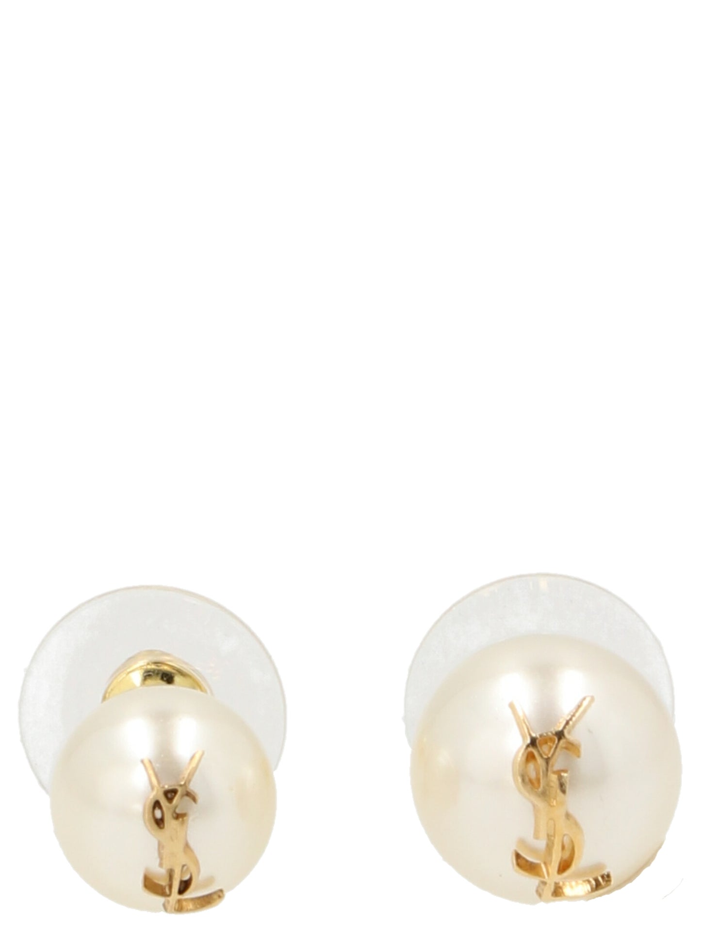 Saint Laurent 'ASYMETRIQUE PERLE’ EARRINGS 691563Y15269018