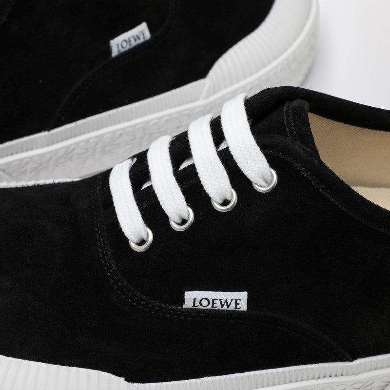 LOEWE Terra Vulca black suede trainer M616284X02LEP_LOEW-1100