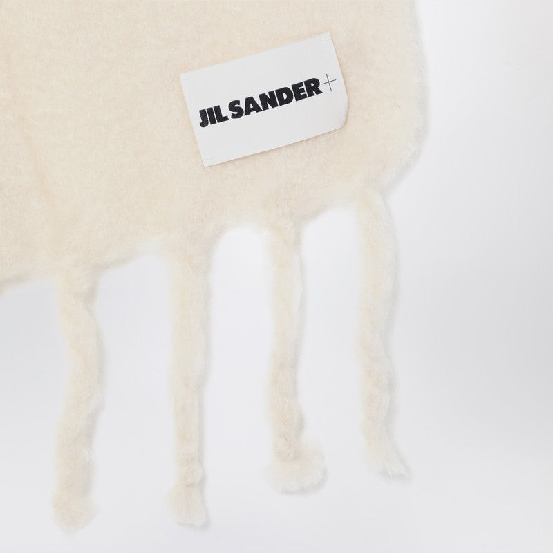 Jil Sander White mohair blend scarf J40TE0118J40041P_JILSA-100