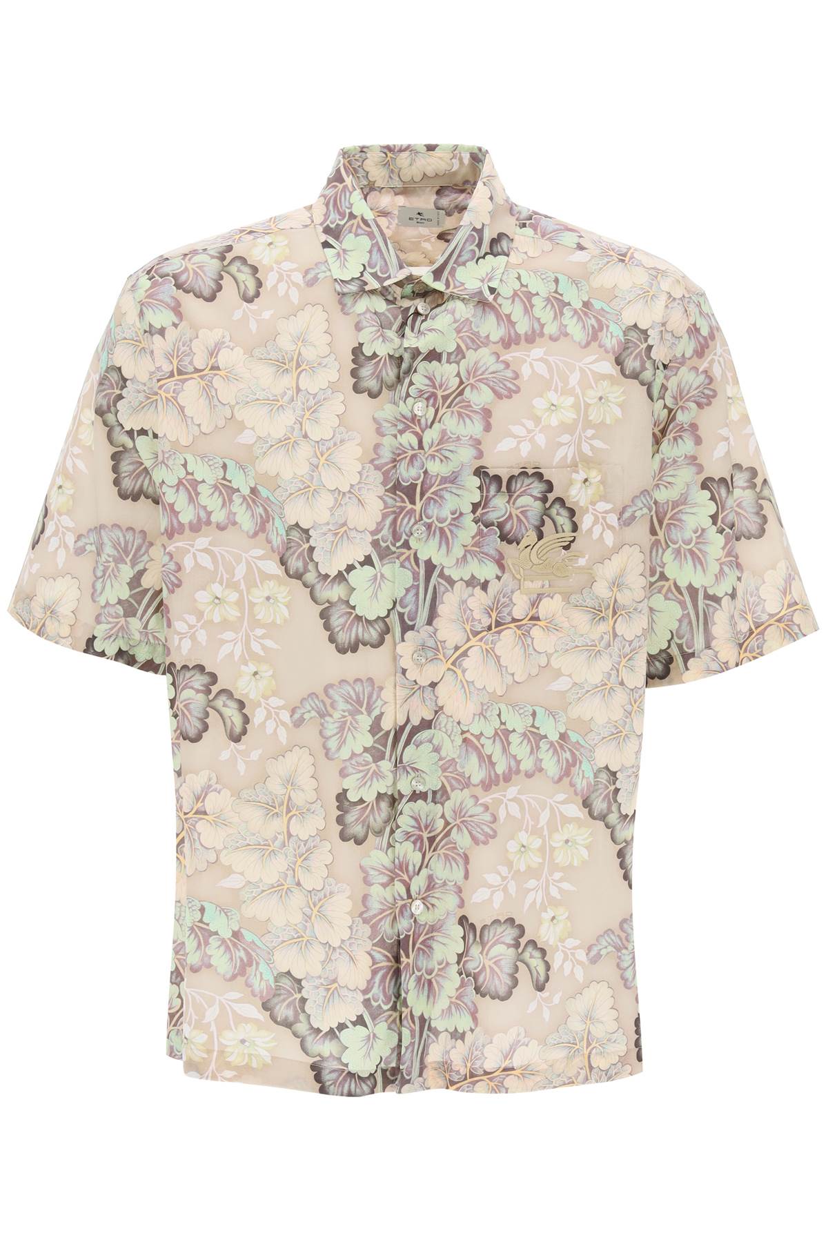 ETRO short-sleeved floral shirt MRIC001699SA536X0820