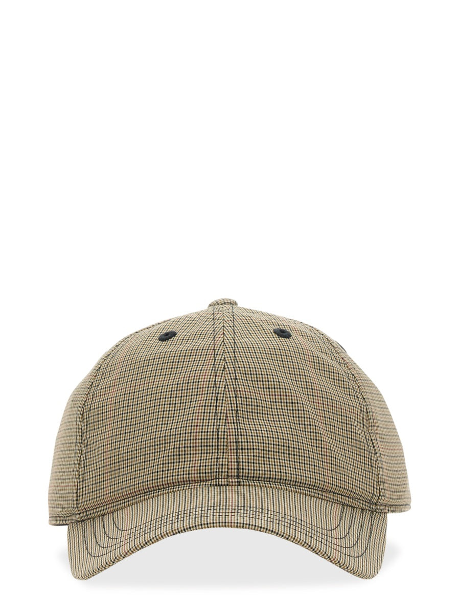 OUR LEGACY BASEBALL CAP A2248BBCBUKHANSANCHECKCORDURACOTTON