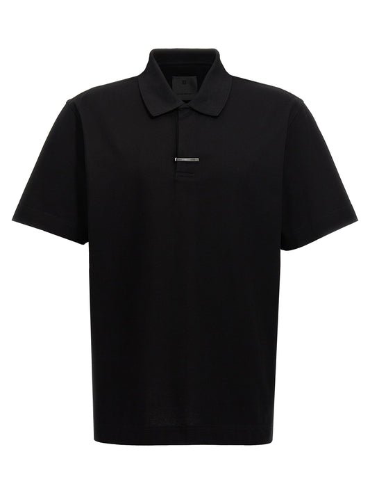 GIVENCHY 'PLACKET' POLO SHIRT BM71H13YE1001