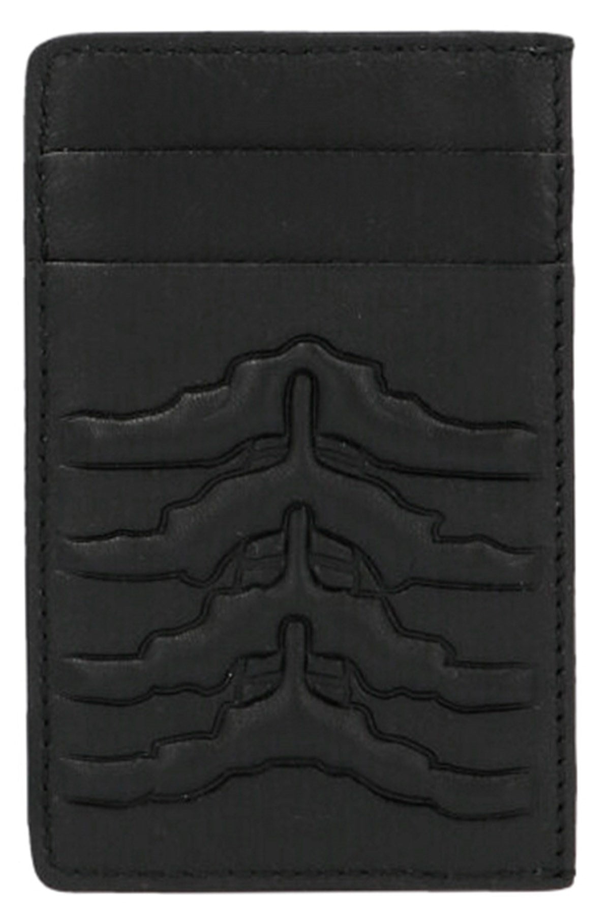 Alexander McQUEEN 'RIB CAGE’ CARD HOLDER 550832ASOAO1000