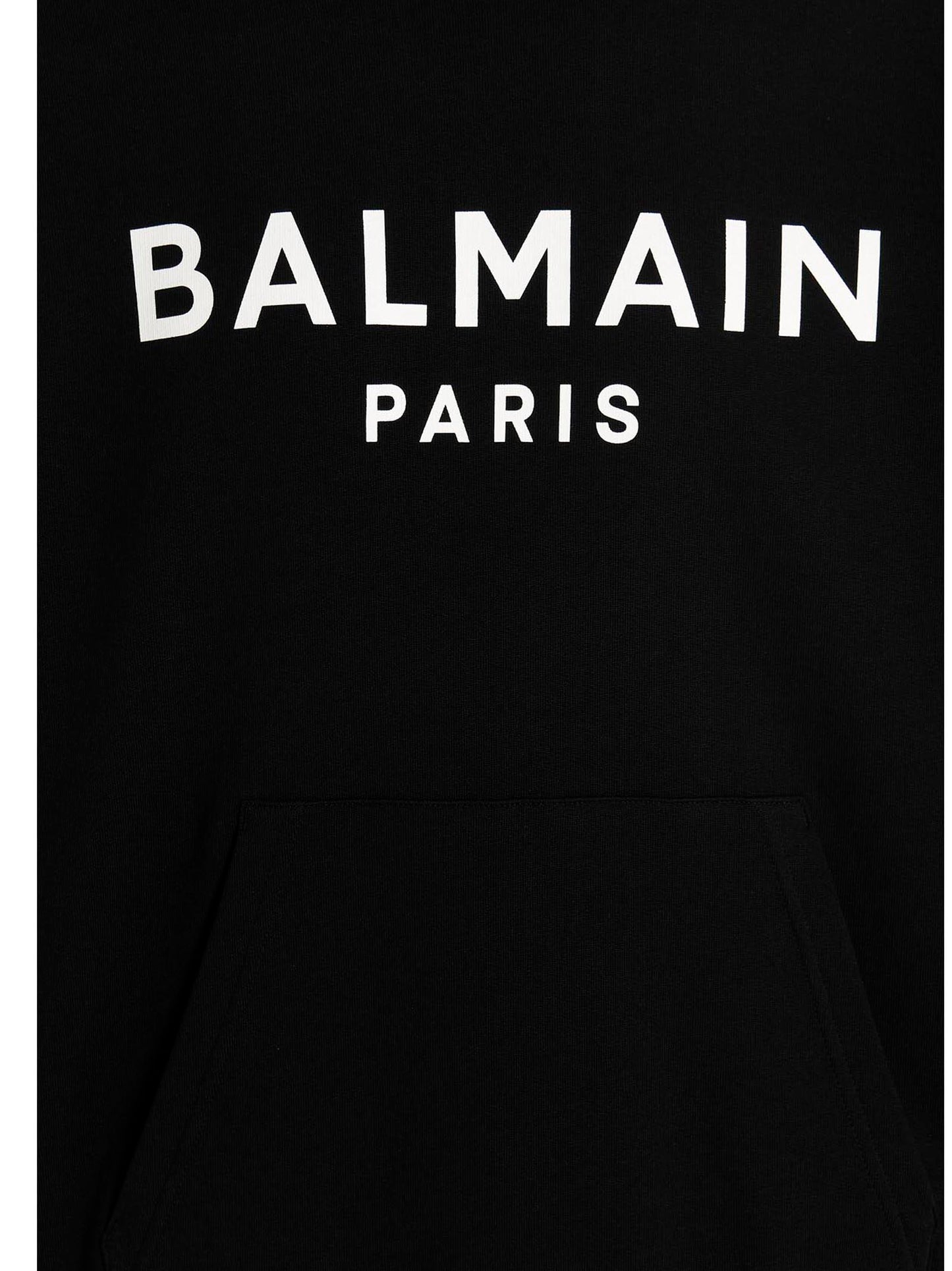 Balmain LOGO PRINT HOODIE BH1JR002BB65EAB