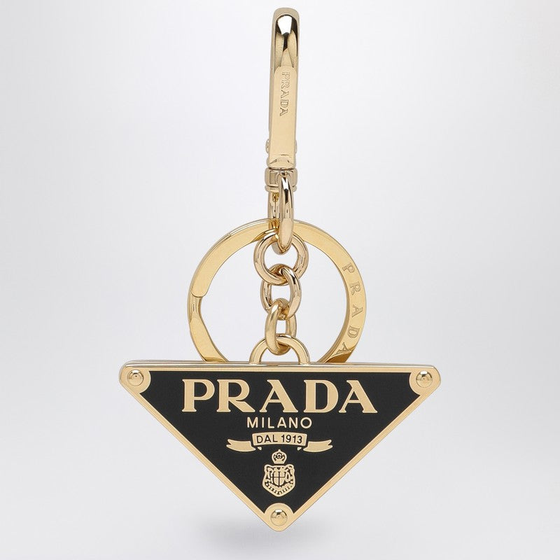 Prada Black gold-metal keyring 1PS05766AP_PRADA-F019F