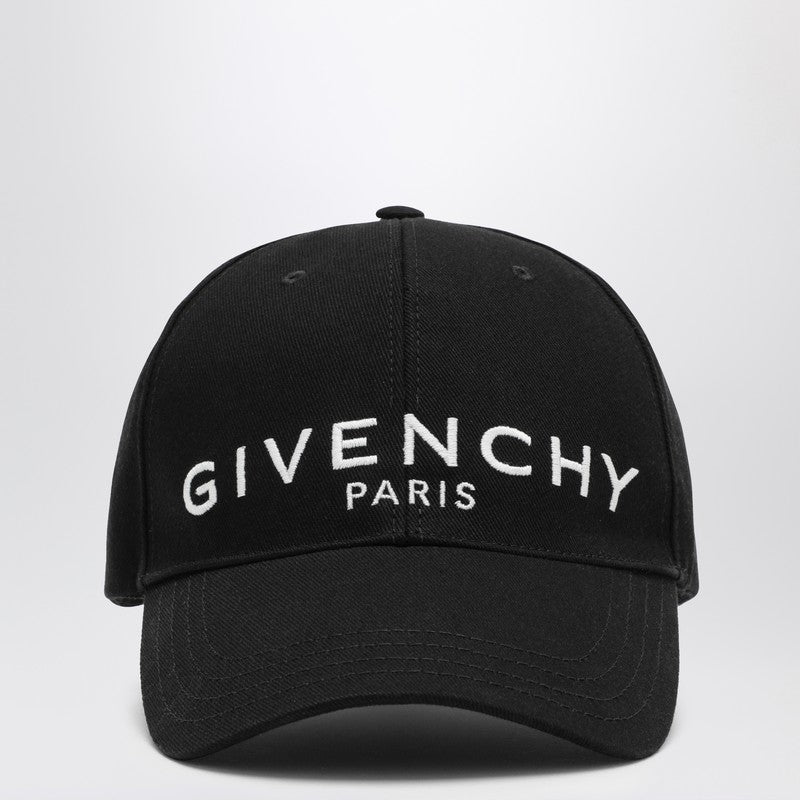 GIVENCHY Black logo-embroidery baseball cap BPZ022P0PXP_GIV-001