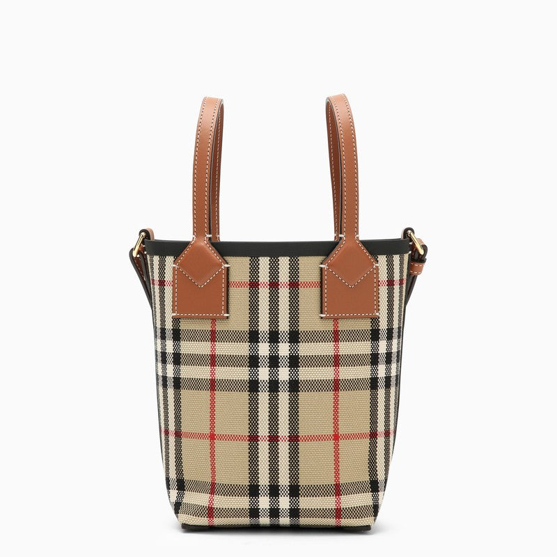 Burberry Small London tote bag in Check 8070461150667O_BURBE-A7026