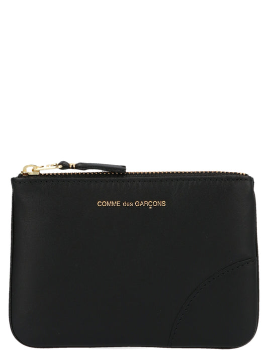 Comme Des Garçons LOGO PRINT WALLET SA8100BLACK