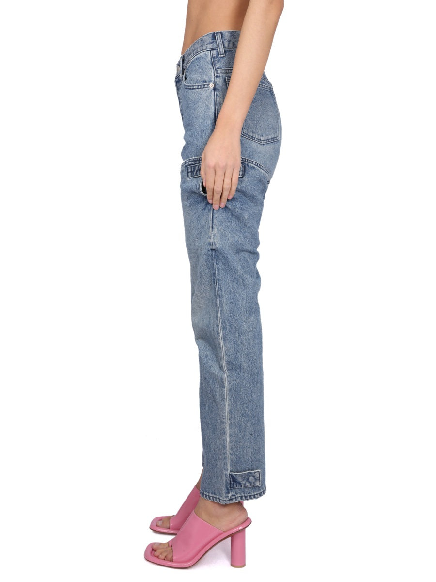 AMBUSH FIVE POCKET JEANS BWYB008S23DEN0014900