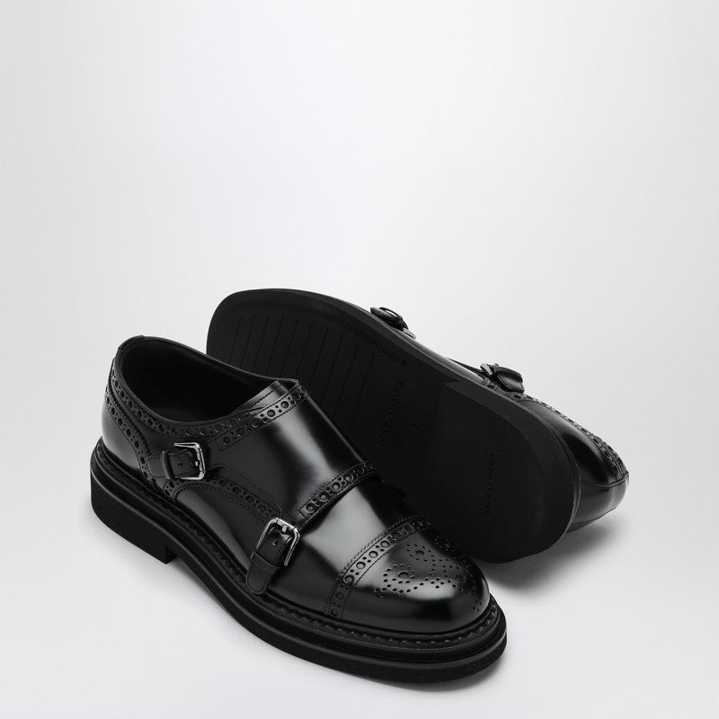 Dolce & Gabbana Dolce&Gabbana Black Monkstrap Loafer A10828A1203P_DOLCE-80999