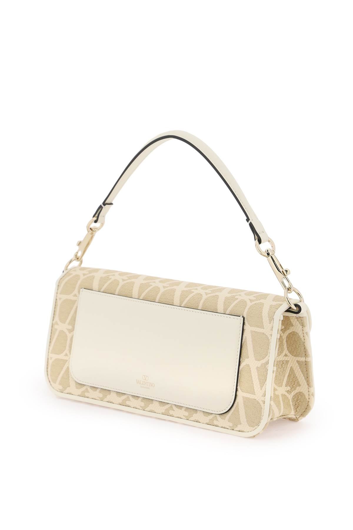 Valentino Garavani "locò iconographer shoulder bag in rafia 4W2B0L96IVWYT3