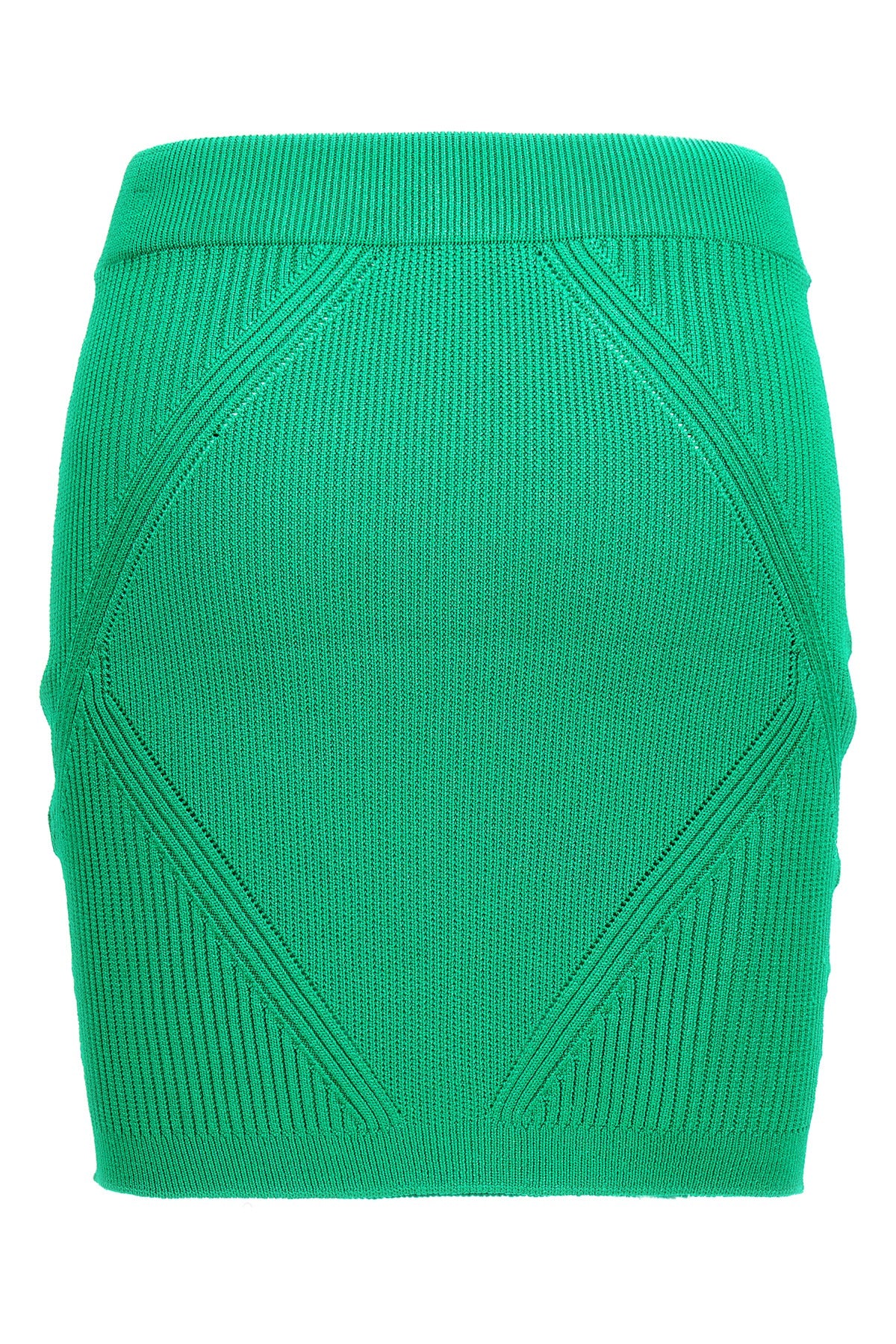 Balmain KNITTED SKIRT BF0LB194KF247DC