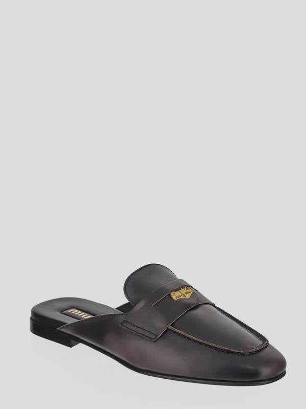 MIU MIU Flat shoes Black 5D326E3F33F0002