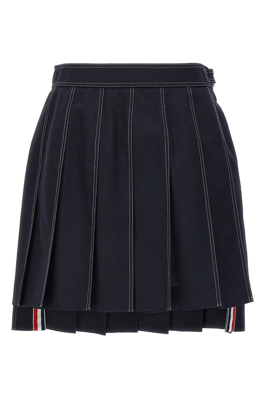 Thom Browne MINI PLEATED SKIRT FGC402N00473415