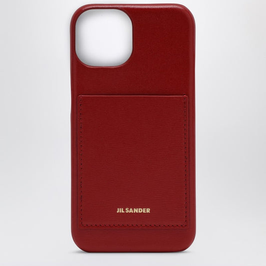 Jil Sander Cranberry leather iPhone 15 case J07VL0022P6612O_JILSA-613