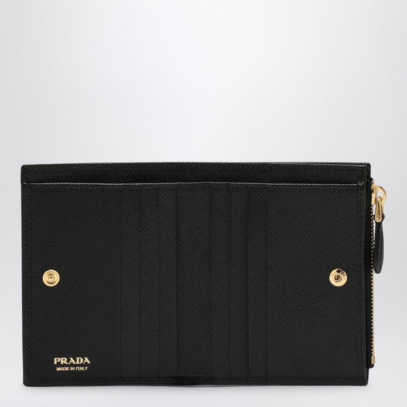 Prada Black Saffiano leather wallet 1ML050QHHP_PRADA-F0002