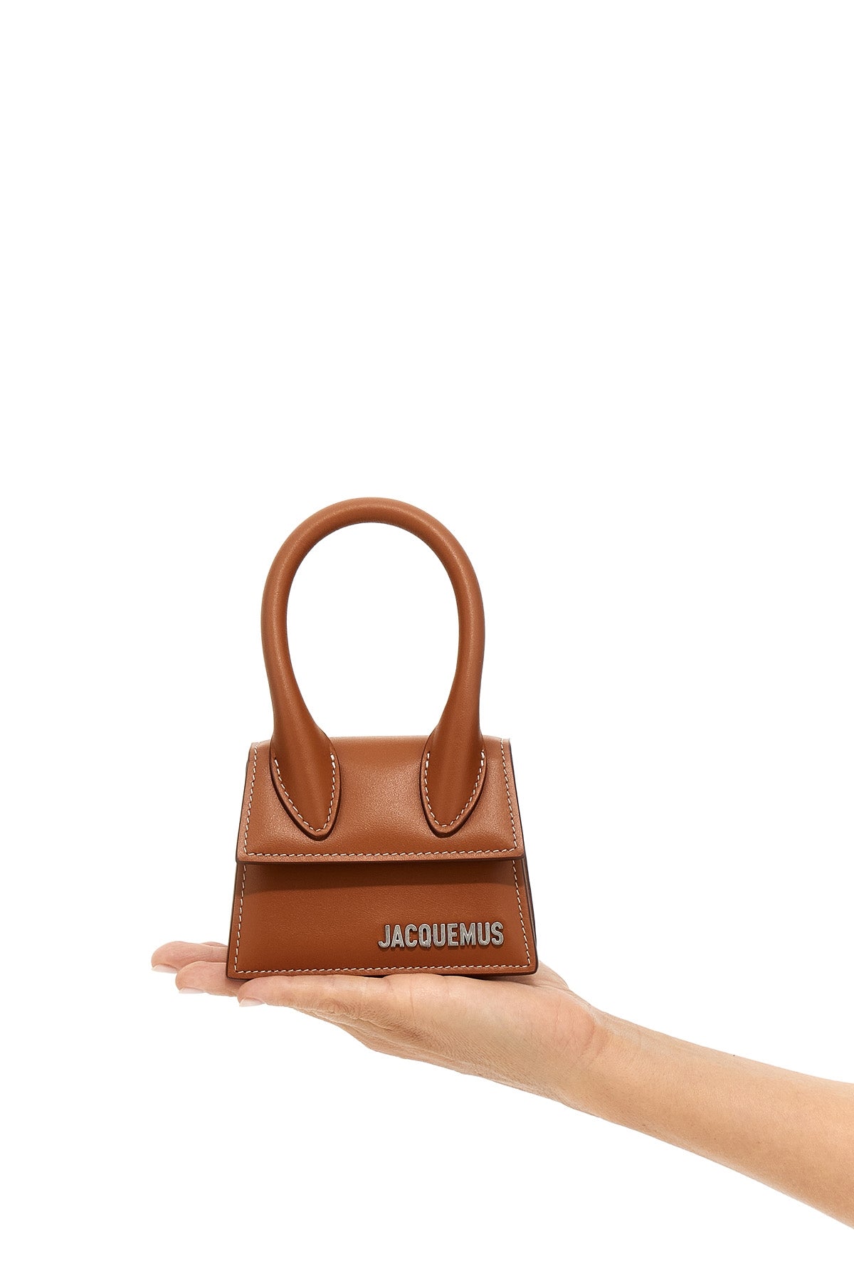 JACQUEMUS 'LE CHIQUITO HOMME MINI' HANDBAG 216BA0013061LIGHTBROWN2 – Stok