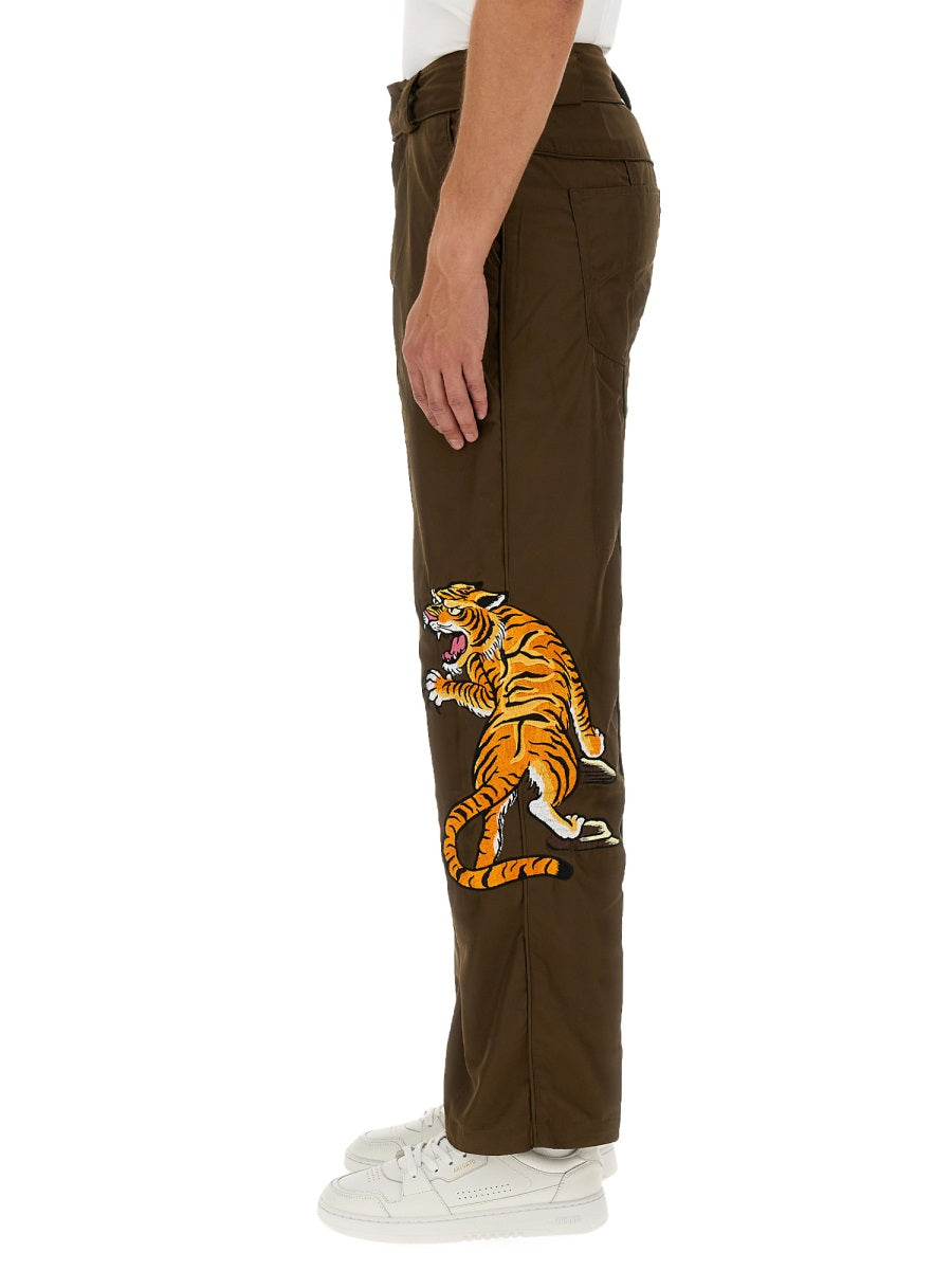 MARKET PANTS "TIGER" 389000090BROWN