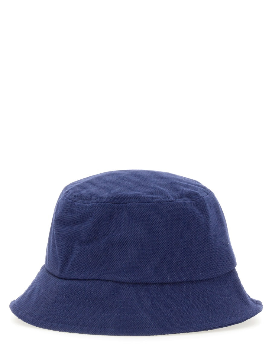 FRED PERRY BUCKET HAT WITH LOGO EMBROIDERY FP-HW5650143