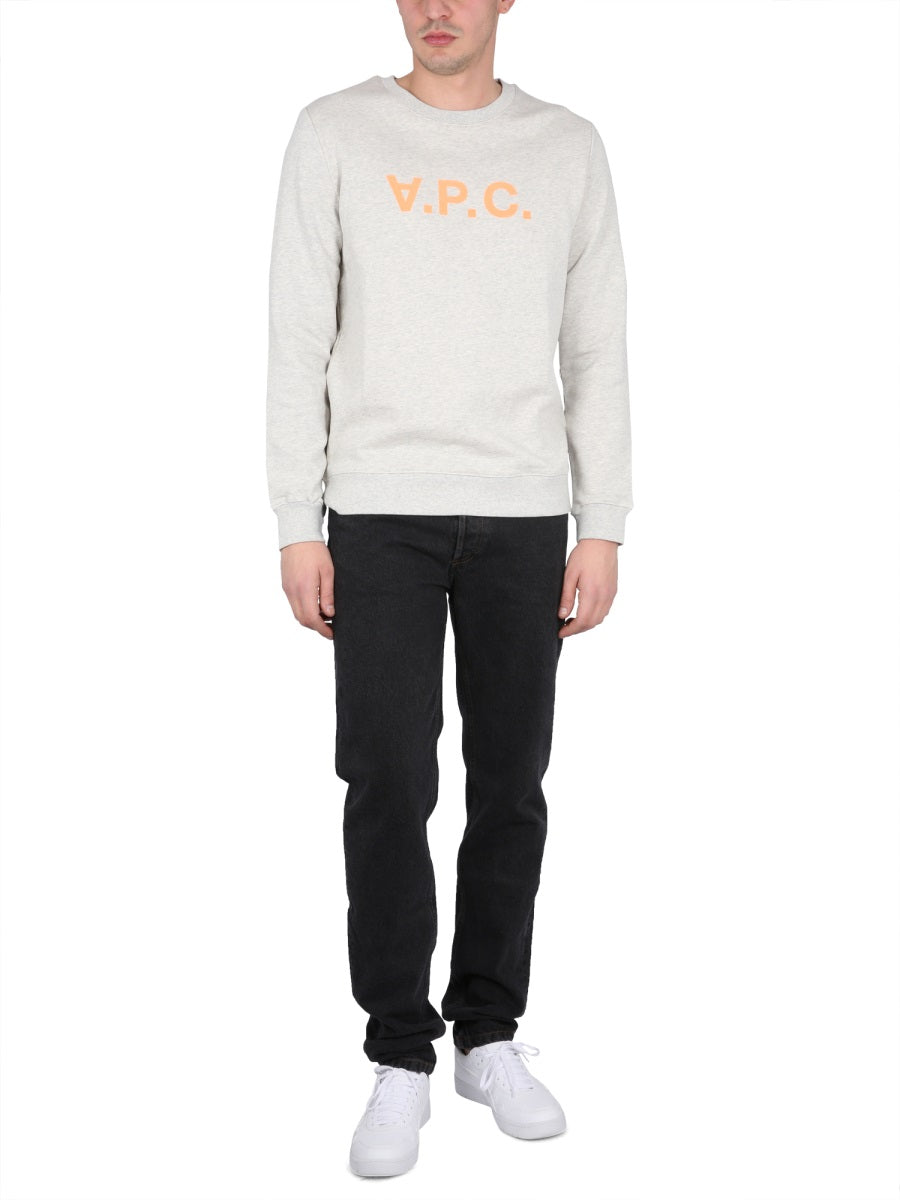 A.P.C. SWEATSHIRT WITH V.P.C LOGO COFAXH27803TAV