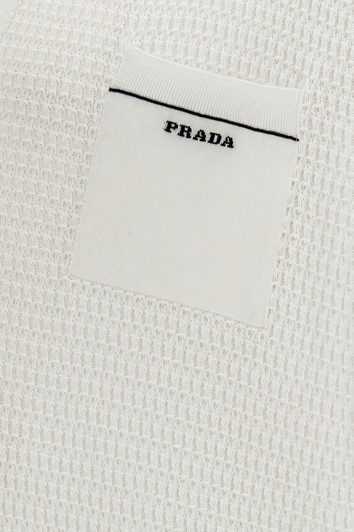 Prada LOGO KNIT POLO SHIRT UMB759SOOO14G8F0964