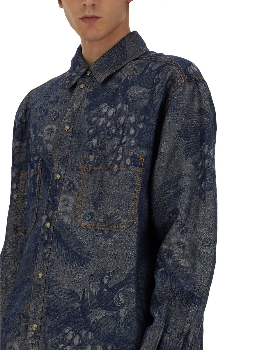 ETRO PAISLEY PATTERN SHIRT MRNE000399TTE14S9091