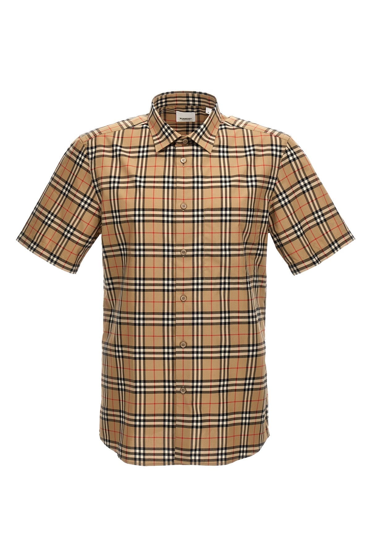 Burberry CHECK SHIRT 8079589ARCHIVEBEIGE