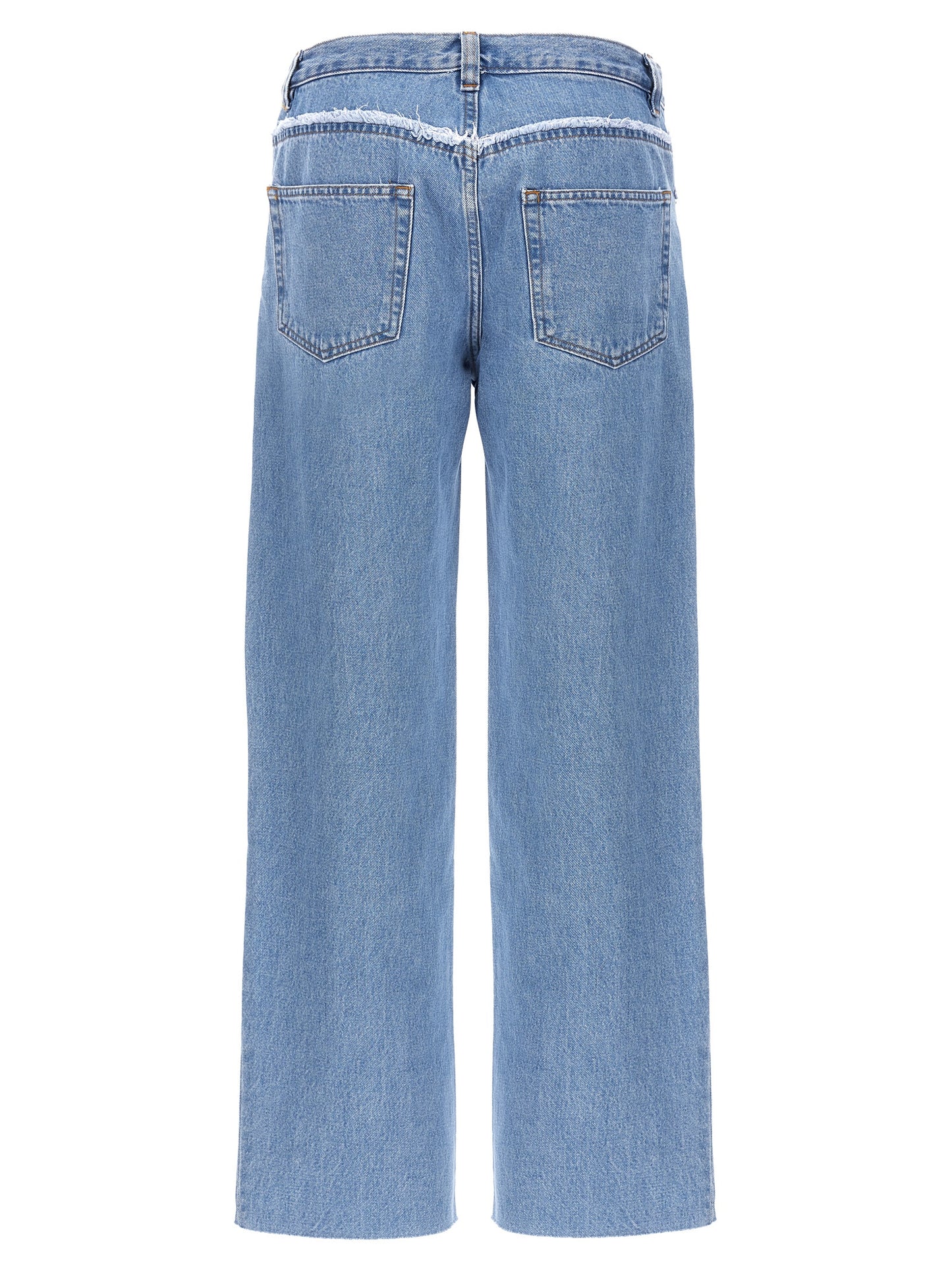 A.P.C. 'RELAXED RAW EDGE' JEANS COGXLF09210IAB