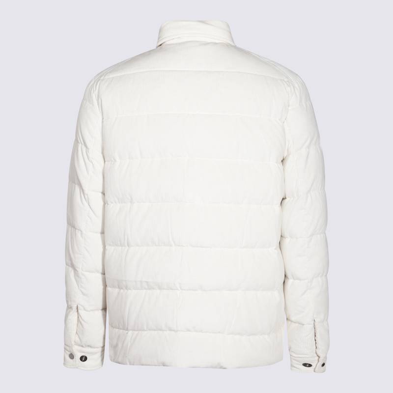 MooRER Coats White MOUGI101097VHU0100